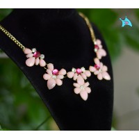 Колье "Брусника"
